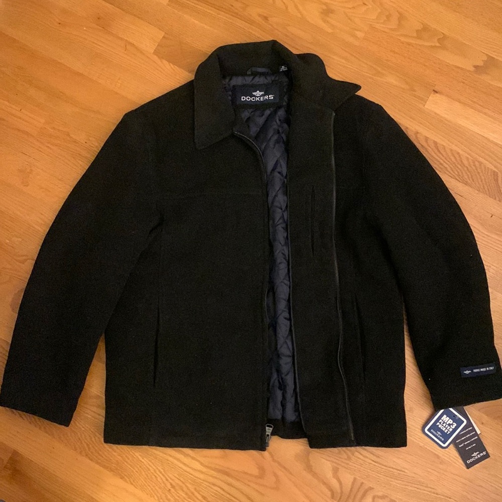 Wool Dockers winter coat